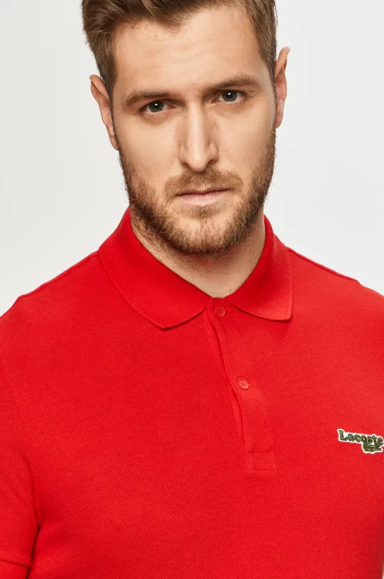 červená Lacoste - Polo tričko