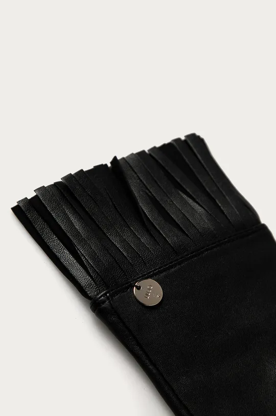 Liu Jo - Шкіряні рукавички чорний