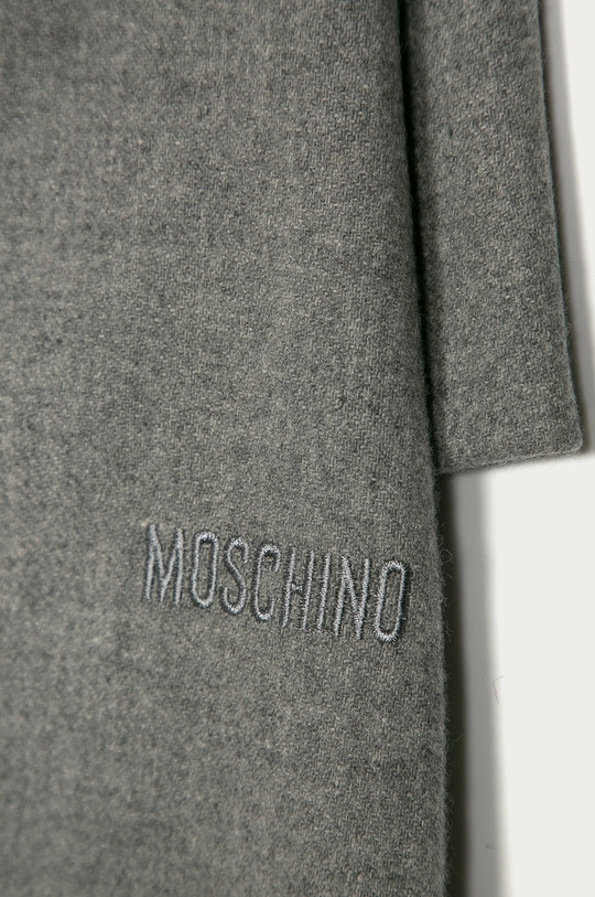 Vlnený šál Moschino  100% Merino vlna