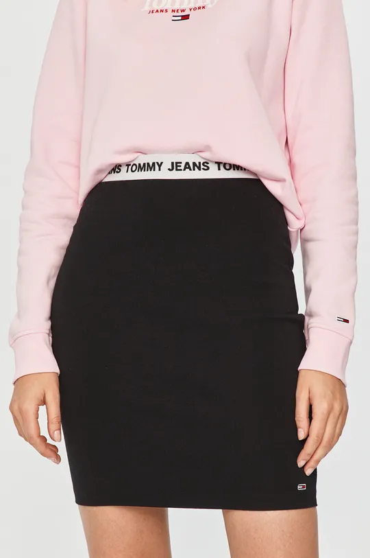 czarny Tommy Jeans - Spódnica DW0DW08894 Damski