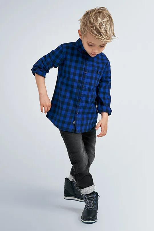 чёрный Mayoral - Детские джинсы 92-134 см. Для мальчиков