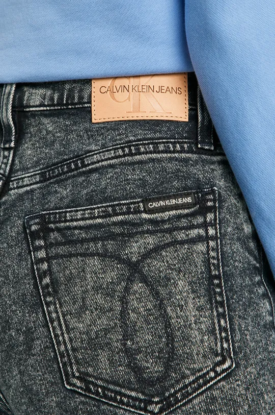 sivá Calvin Klein Jeans - Rifle Mom