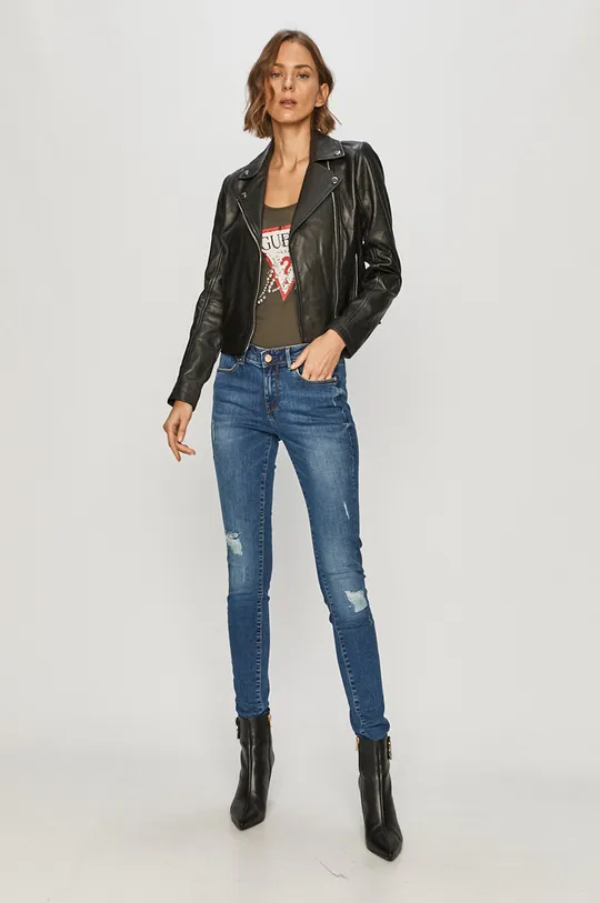 Guess - Джинси Jegging блакитний