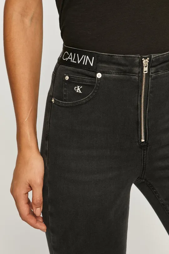 čierna Calvin Klein Jeans - Rifle