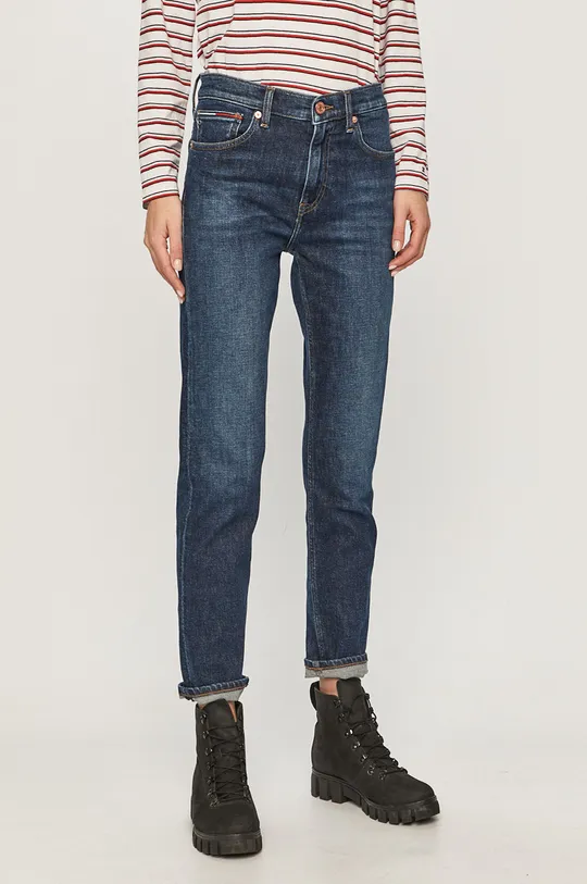 granatowy Tommy Jeans - Jeansy Izzy DW0DW09044 Damski