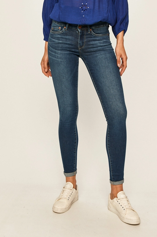 niebieski Pepe Jeans - Jeansy Pixie Damski