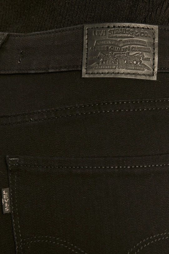 čierna Levi's Rifle 725 HIGH RISE BOOTCUT