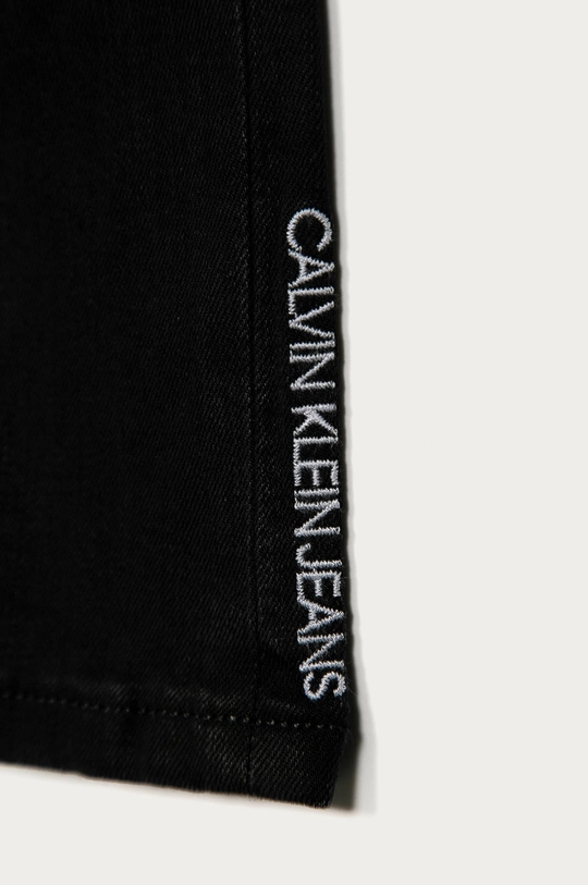 Calvin Klein Jeans - Detské rifle 128-176 cm čierna