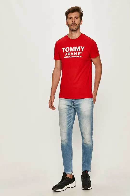 Tommy Jeans - Rifle modrá