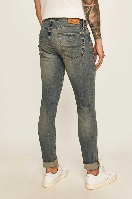 Polo Ralph Lauren - τζιν παντελόνι Eldridge  Κύριο υλικό: 99% Βαμβάκι, 1% Σπαντέξ Προσθήκη: 100% Φυσικό δέρμα