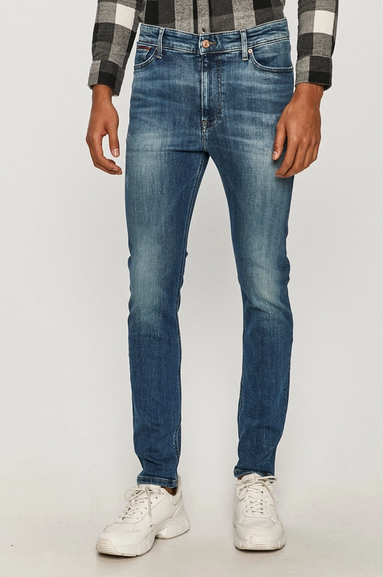 niebieski Tommy Jeans - Jeansy Simon DM0DM09325 Męski