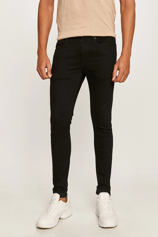 czarny Levi's - Jeansy Skinny Tapered Fit Męski