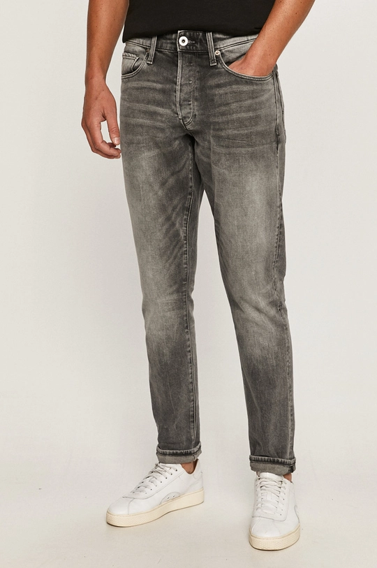 szary G-Star Raw - Jeansy 3301 51003.C293.B466 Męski