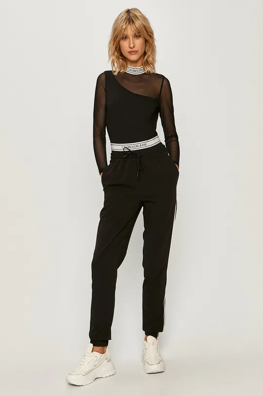 Calvin Klein Jeans - Nohavice čierna