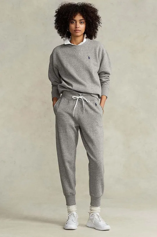 γκρί Polo Ralph Lauren - Παντελόνι Γυναικεία