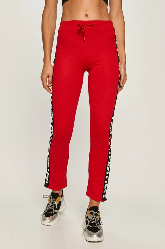 červená Guess Jeans - Nohavice Dámsky