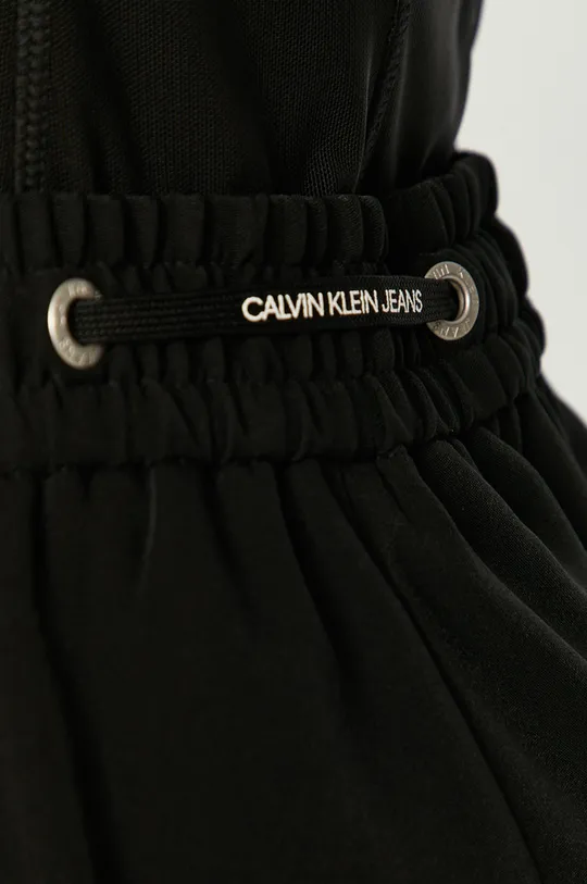čierna Calvin Klein Jeans - Nohavice