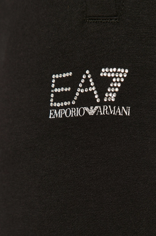 fekete EA7 Emporio Armani - Nadrág