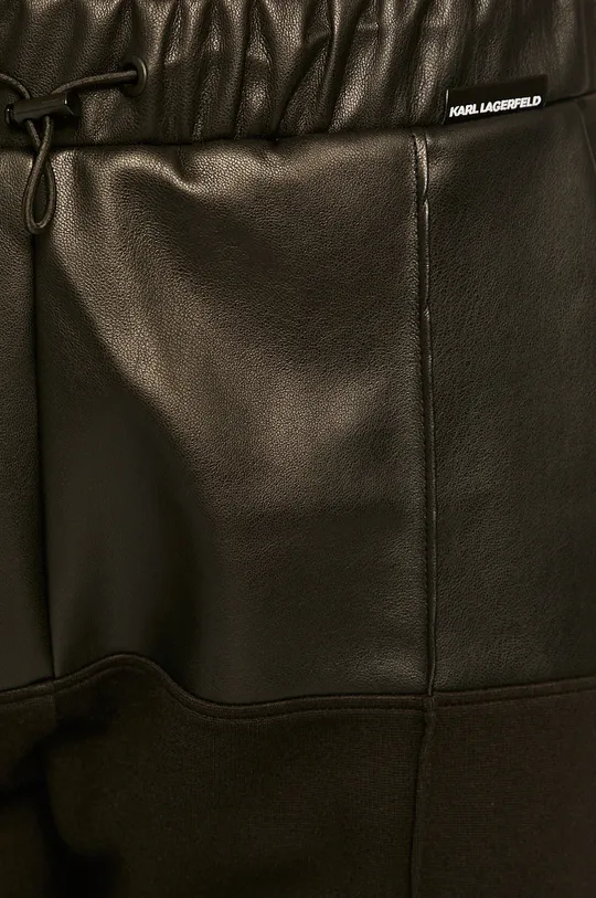 czarny Karl Lagerfeld - Spodnie 206W1060