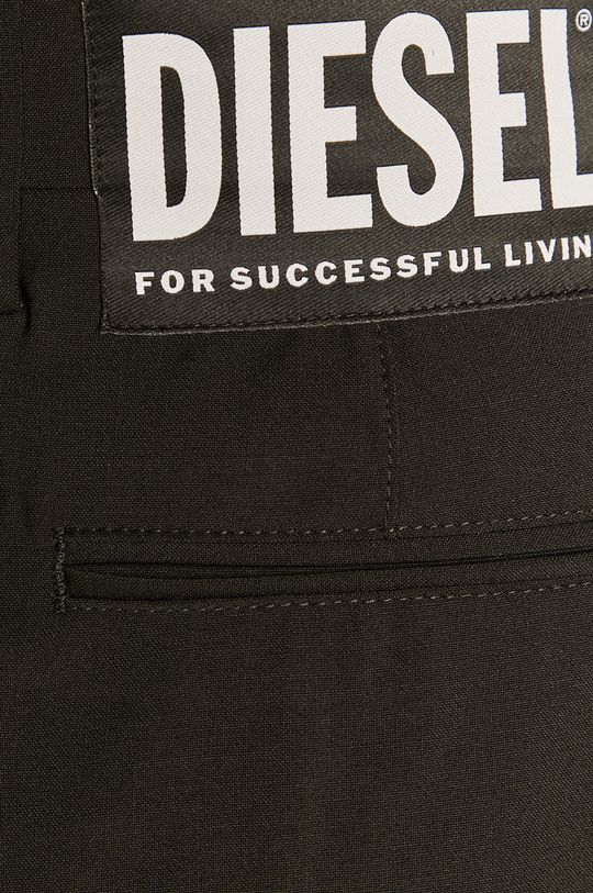 czarny Diesel - Spodnie