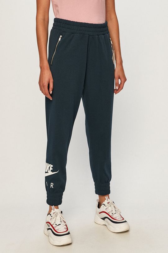 modrá Nike Sportswear - Nohavice Dámsky