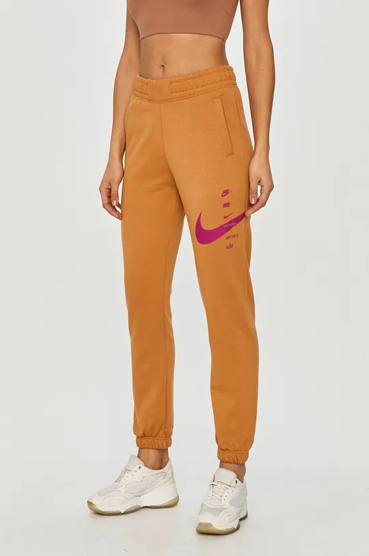 narancssárga Nike Sportswear - Nadrág Női