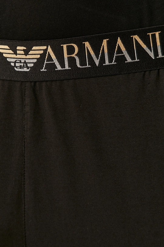 čierna Emporio Armani - Pyžamové nohavice