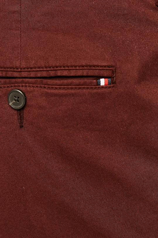 burgundské Tommy Hilfiger Tailored - Nohavice