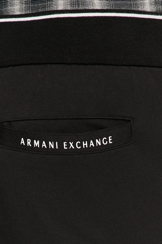 czarny Armani Exchange – Spodnie