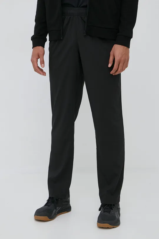 čierna Tréningové nohavice Reebok Essentials FP9170 Pánsky