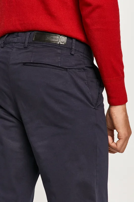 granatowy Trussardi Jeans - Spodnie