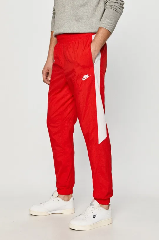 czerwony Nike Sportswear - Spodnie Męski