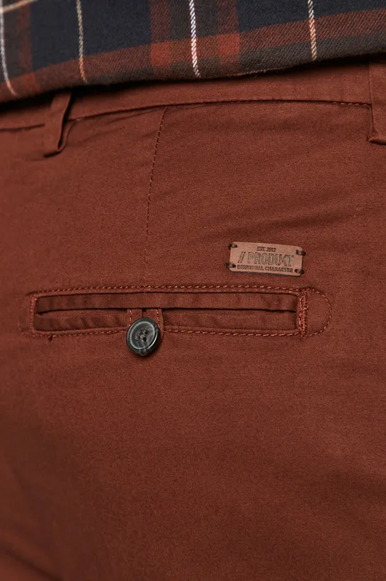 bordowy Produkt by Jack & Jones - Spodnie