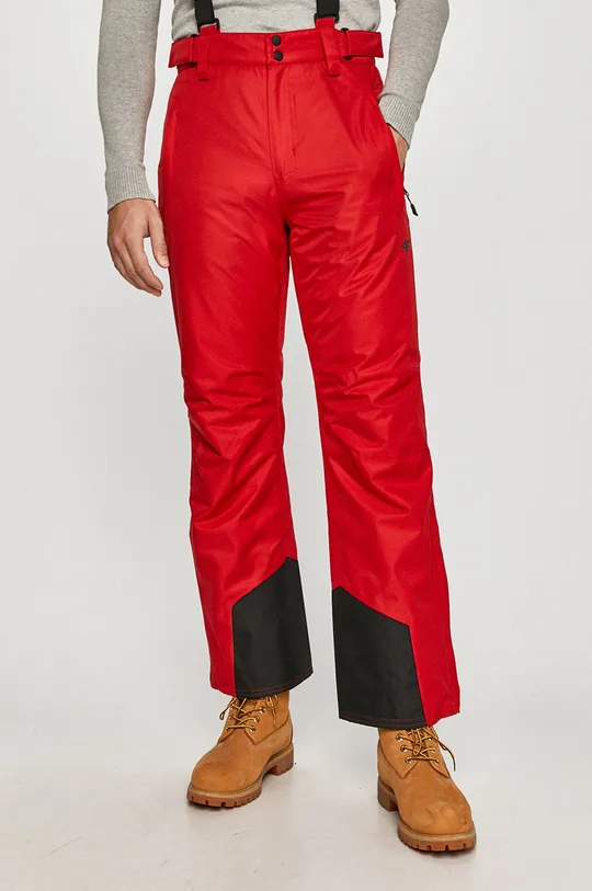 czerwony 4F - Spodnie Męski