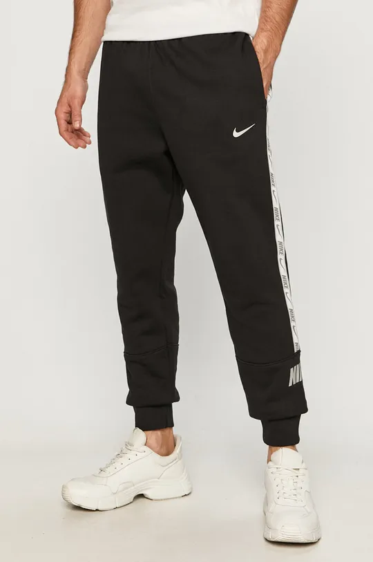 чорний Nike Sportswear - Штани Чоловічий