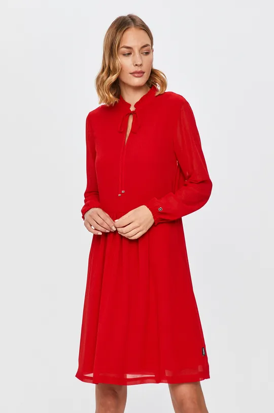 červená Calvin Klein - Šaty Dámsky