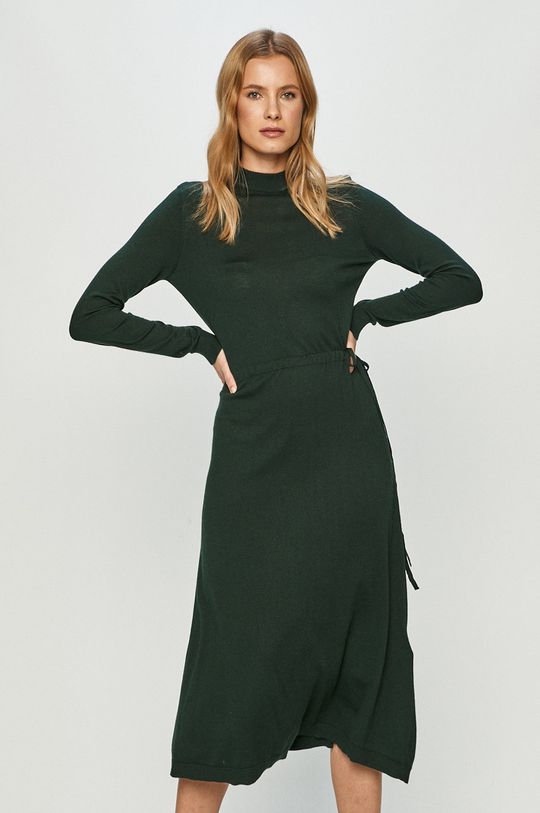Vero Moda - Sukienka stalowy zielony