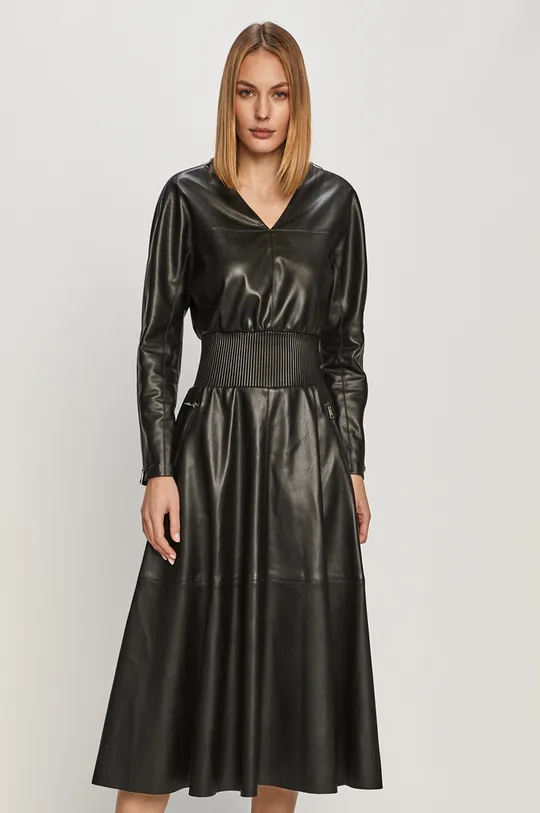 czarny Karl Lagerfeld - Sukienka 206W1903 Damski