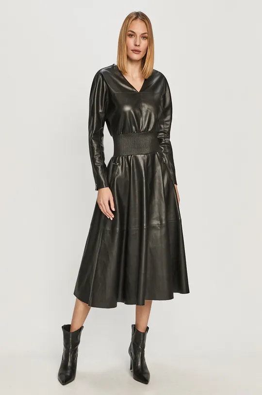 Karl Lagerfeld - Sukienka 206W1903 czarny