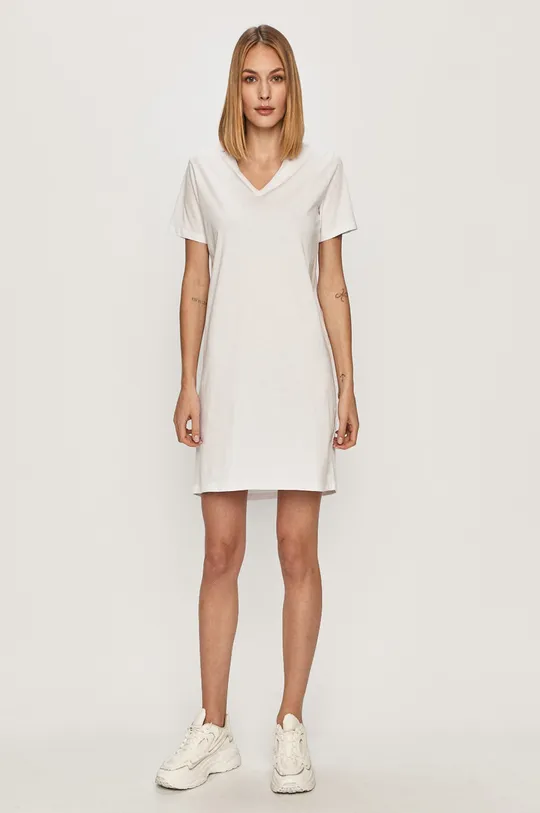 Armani Exchange - Šaty biela