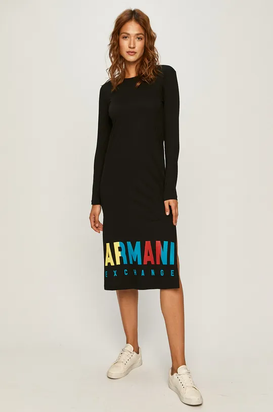 Armani Exchange - Плаття чорний