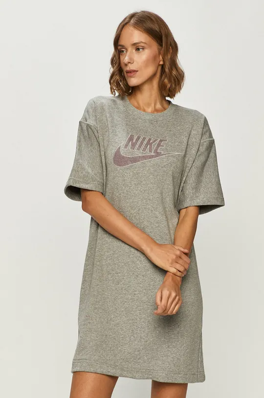sivá Nike Sportswear - Šaty Dámsky