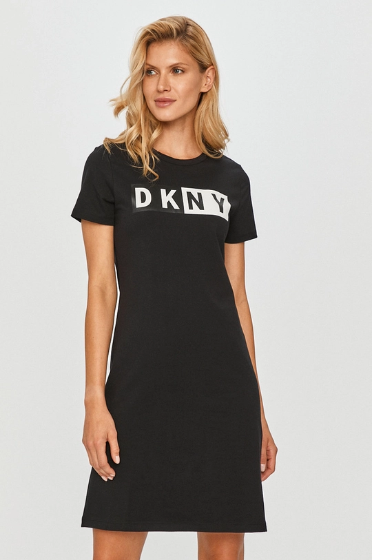 czarny Dkny - Sukienka DP9D4261 Damski