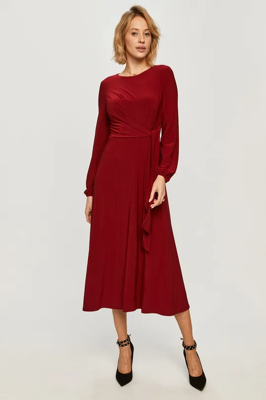 burgundské Lauren Ralph Lauren - Šaty