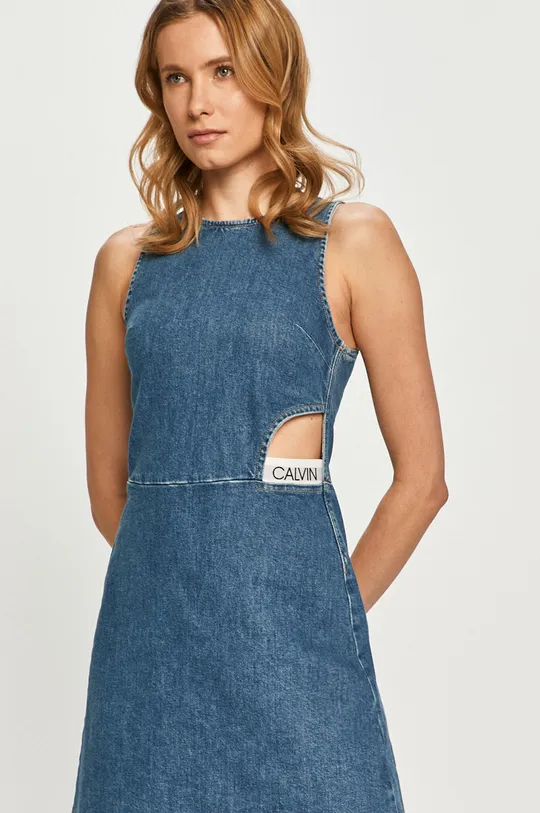 modrá Calvin Klein Jeans - Šaty