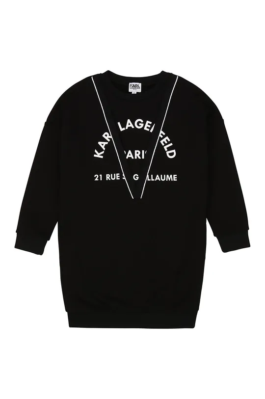 čierna Karl Lagerfeld - Dievčenské šaty Dievčenský