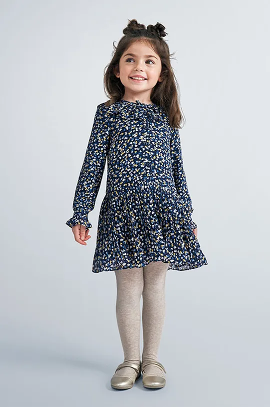 тёмно-синий Mayoral - Детское платье 92-134 cm Для девочек