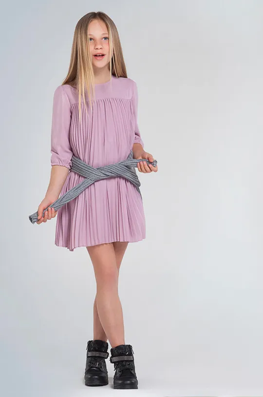 ružová Mayoral - Dievčenské šaty 128-167 cm Dievčenský