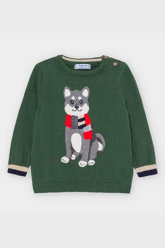 зелёный Mayoral - Детский свитер 68-98 см Для мальчиков