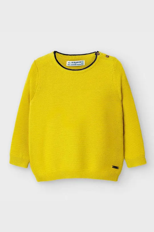 жёлтый Mayoral - Детский свитер 74-98 см. Для мальчиков